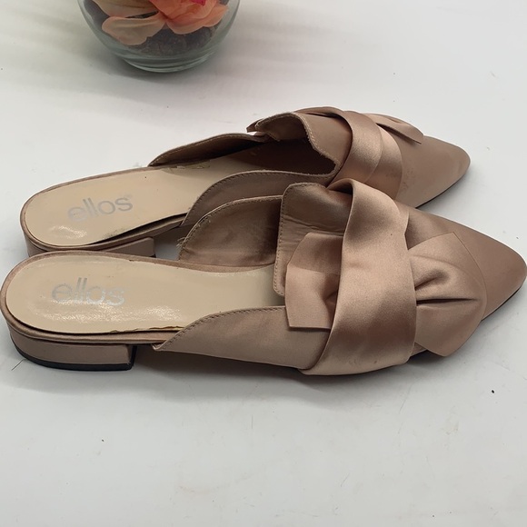 Ellos Satiny Blush Color Slip on Mule Sz 9. BFL0595A - Picture 2 of 8